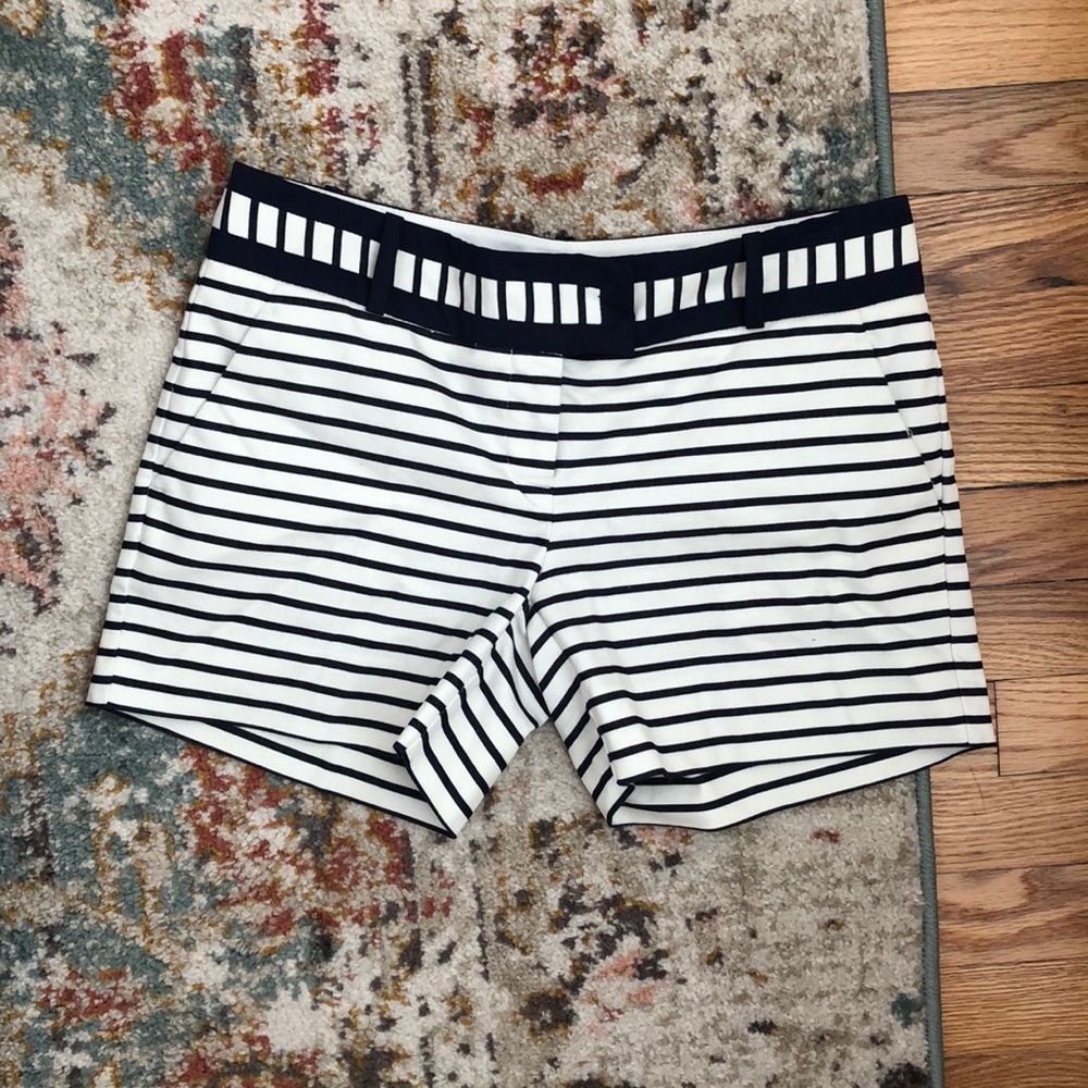 The Limited Nautical striped shorts